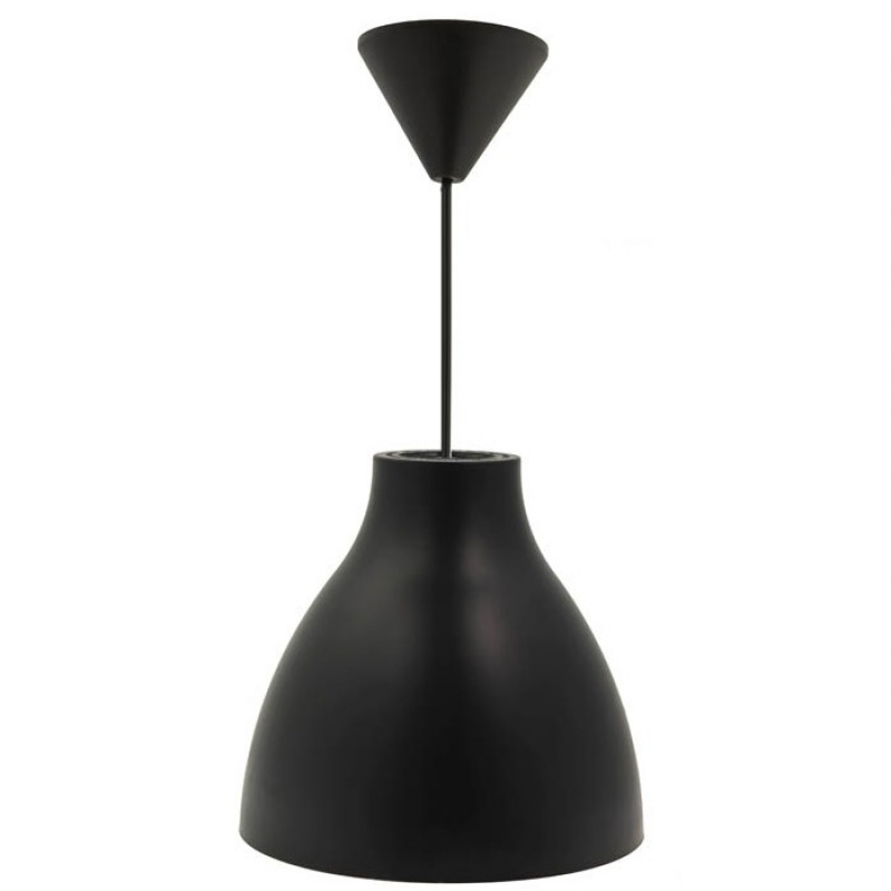 ПЕНДЕЛ VITEZ XM E27 Φ280x260x650mm ЧЕРЕН ЦВЯТ 4102590 VITO LED осветление