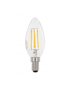 LED ФИЛАМЕНТНА КРУШКА LEDISONE-2-CLEAR C35 4W 520Lm E14 2700K (ТОПЛА СВЕТЛИНА) 1514460 VITO LED крушки