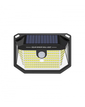 SOLAR LED FLOODLIGHT SOLIGHT T 1W 170Lm 6400K (COOL WHITE) WITH PHOTO & PIR SENSOR 18650 3,7V 1200mAh IP44 BLACK 3210170 VITO LED осветление