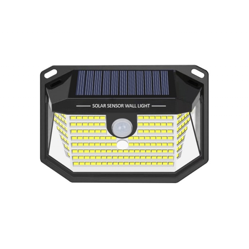SOLAR LED FLOODLIGHT SOLIGHT T 1W 170Lm 6400K (COOL WHITE) WITH PHOTO & PIR SENSOR 18650 3,7V 1200mAh IP44 BLACK 3210170 VITO LED осветление