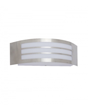 OUTDOOR WALL LIGHT VALENCIA 1xE27 IP44 315x90x100 NICKEL 3231040 VITO LED осветление