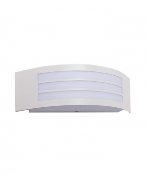 OUTDOOR WALL LIGHT VALENCIA 1xE27 IP44 315x90x100 WHITE 3231050 VITO LED осветление