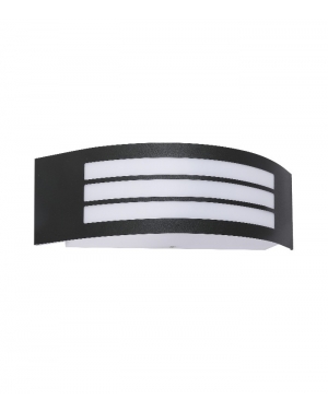 OUTDOOR WALL LIGHT VALENCIA 1xE27 IP44 315x90x100 BLACK 3231060 VITO LED осветление