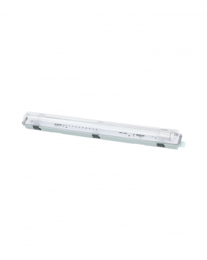 TRIPROOF FIXTURE VIGO FOR 1 x LED TUBES T8 G13 SINGLE ENDED 663x70x76mm GREY 3310700 VITO LED крушки