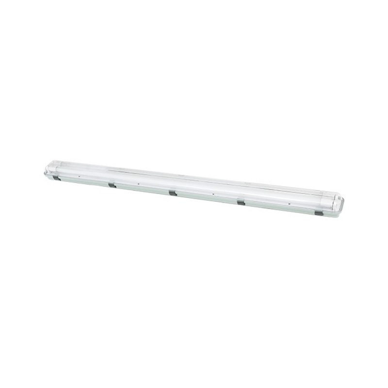 TRIPROOF FIXTURE VIGO FOR 2 x LED TUBES T8 G13 SINGLE ENDED 1262x100x76mm GREY 3310730 VITO LED крушки