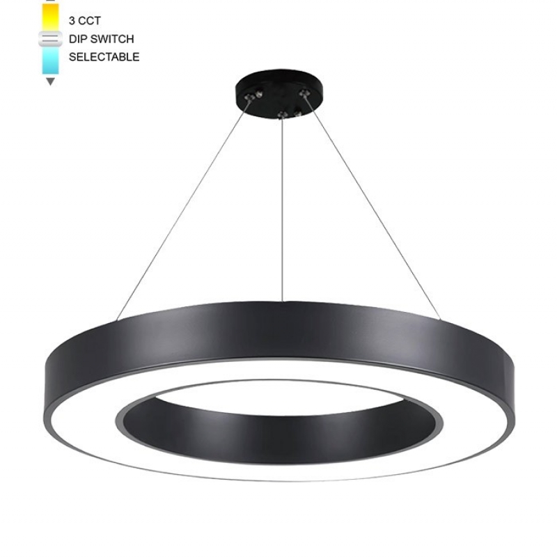 LED ВИСЯЩО ОСВЕТИТЕЛНО ТЯЛО, КРЪГЛО FINESSE D-45 φ500*H70 45W 3xCCT-DIP SWITCH ЧЕРНО 2026300 VITO LED ВИСЯЩО ОСВЕТИТЕЛНО ТЯЛО, КРЪГЛО FINESSE D-45 φ500*H70 45W 3xCCT-DIP SWITCH ЧЕРНО 2026300 VITO LED осветление