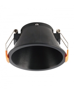 PLASY-R GU10 Φ83MM BLACK 220V ROUND SPOT FIXT. 2026980 VITO LED осветление