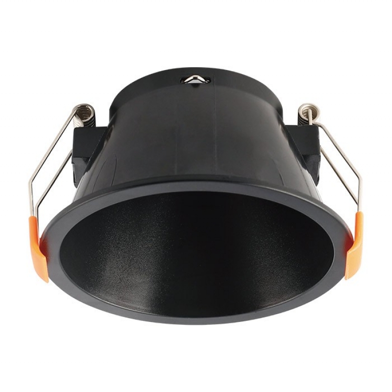 PLASY-R GU10 Φ83MM BLACK 220V ROUND SPOT FIXT. 2026980 VITO LED осветление