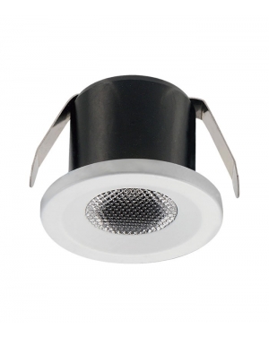ZANZI-M 3W 3000K Φ25MM WHITE 220V MINI LED SPOT 2026870 VITO LED осветление