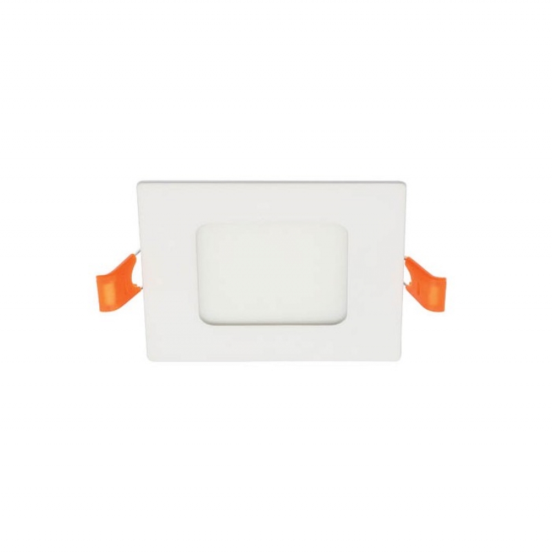 LED SQUARE PANEL SLIM RECESSED LENA-SX 84x84x20mm 3W 282Lm 2000K (WARM WHITE) WHITE 2022330 VITO LED панели