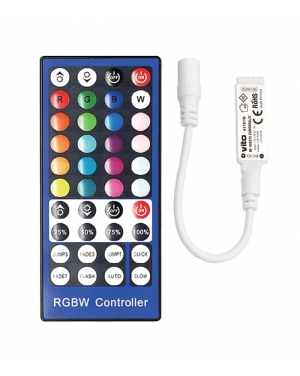 RF 40 KEYS CONTROLLER MAESTRO-2 12-24V DC MAX 144 FOR RGBW LED STRIP 6210110 VITO LED ленти профили и аксесоари