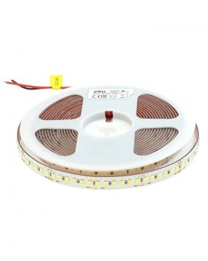 SMD LED ЛЕНТА LEDStrip+2835 180CHIPS/m 18W/m 1836Lm 3000K (WARM WHITE) 12V DC IP65 5m ролка Дължина на рязане 1.67см 3M(ADHESIV LED ленти профили и аксесоари