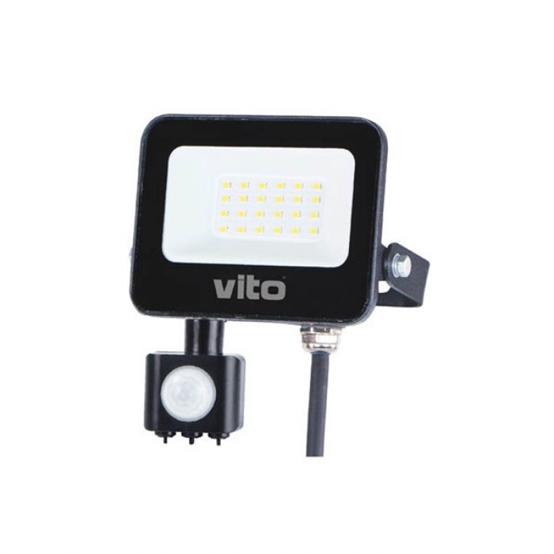 LED ПРОЖЕКТОР SAVA-S С PIR СЕНЗОР 20W 2000Lm 6000K IP65 3022710 VITO LED ПРОЖЕКТОР SAVA-S С PIR СЕНЗОР 20W 2000Lm 6000K IP65 3022710 VITO LED осветление