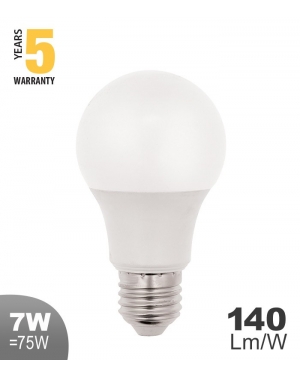 HIGH LUMEN LED BULB SUPREME A60 E27 7W 1008Lm 6400K (COOL WHITE) 1519560 VITO LED крушки