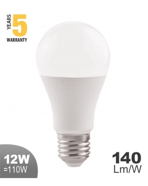 HIGH LUMEN LED BULB SUPREME A60 E27 12W 1728Lm 6400K (COOL WHITE) 1519620 VITO LED крушки