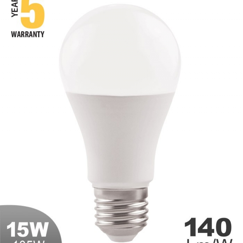 HIGH LUMEN LED BULB SUPREME A60 E27 15W 2160Lm 6400K (COOL WHITE) 1519650 VITO LED крушки