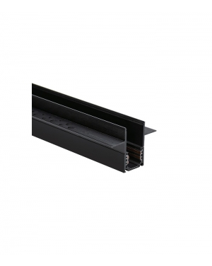 МАГНИТНА ШИНА ЗА ВГРАДЕН МОНТАЖ MAGNA-S20 1M 13.5mm 53x26mm 48V ЧЕРЕН 9910721 VITO LED осветление