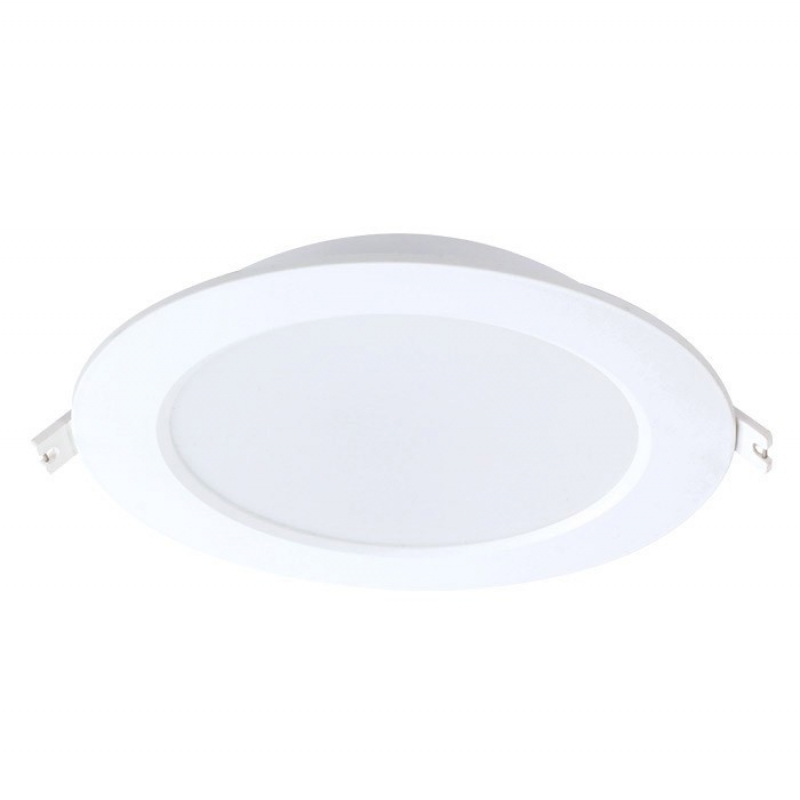 LED ROUND PANEL SLIM RECESSED LINA 3W 330Lm 3000K (WARM WHITE) Φ90.5x28 WHITE 2027540 VITO LED панели