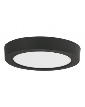 LARA-R 18W 4000K D217 BLACK ROUND SURFACE-MOUNT LED PANEL 2027381 VITO LED панели
