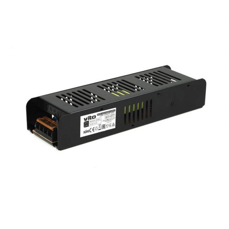 TRANSFORMER ZEUS 250W 10A 24VDC SLIM PS 6240650 VITO LED ленти профили и аксесоари