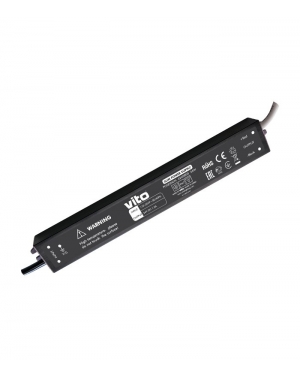 POSEIDON 36W 1.5A 24VDC IP67 SLIM POWER SUPPLY 6240800 VITO LED ленти профили и аксесоари