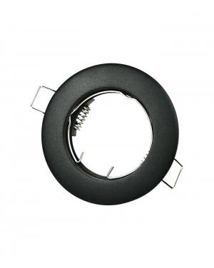 MINI DOWNLIGHT METALLICA-A GU10 Φ56MM BLACK ROUND 2013070 VITO LED осветление