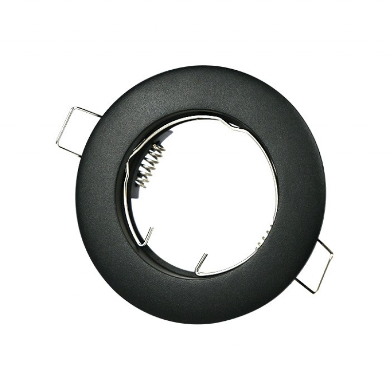 MINI DOWNLIGHT METALLICA-A GU10 Φ56MM BLACK ROUND 2013070 VITO LED осветление