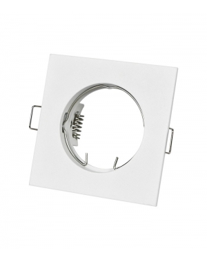 MINI DOWNLIGHT METALLICA-A GU10 Φ56MM WHITE SQUARE 2013090 VITO LED осветление
