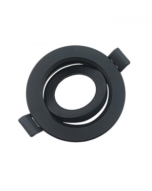 МИНИ ЛУНА ЗА ВГРАЖДАНЕ RIKO-R GU10 Φ75MM-ЦВЯТ ЧЕРЕН 2013150 VITO LED осветление