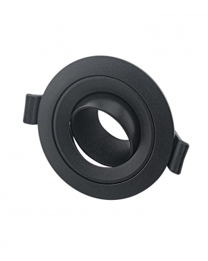 МИНИ ЛУНА ЗА ВГРАЖДАНЕ RIKO-RR GU10 Φ75MM ЦВЯТ ЧЕРЕН 2013190 VITO LED осветление