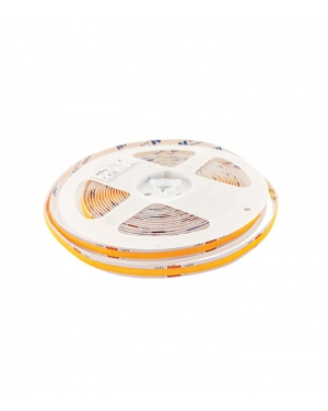 COB LED ЛЕНТА LEDStrip+ 24V 320xCOB 12W/m AMBER 1080Lm/m 3M 8mm IP20 5m ролка Дължина на рязане 5см 5540595 VITO LED ленти профили и аксесоари