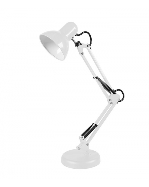 HOME&OFFICE DESK LAMP PIXXAR E27 WHITE METAL BASE+CLAMP WITHOUT BULB 5301670 VITO LED крушки