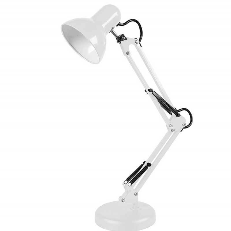 HOME&OFFICE DESK LAMP PIXXAR E27 WHITE METAL BASE+CLAMP WITHOUT BULB 5301670 VITO HOME&OFFICE DESK LAMP PIXXAR E27 WHITE METAL BASE+CLAMP WITHOUT BULB 5301670 VITO LED крушки