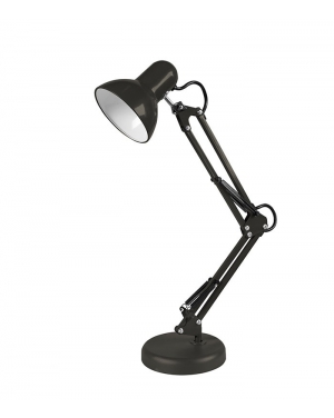 HOME&OFFICE DESK LAMP PIXXAR E27 BLACK METAL BASE+CLAMP WITHOUT BULB 5301660 VITO LED крушки