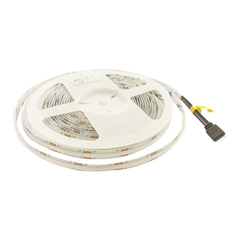 COB LED ЛЕНТА LEDStrip+ 24V 576xCOB 14W/m RGB 1400Lm/m 3M 10mm IP20 5m ролка Дължина на рязане 3.1см 5541040 VITO LED ленти профили и аксесоари