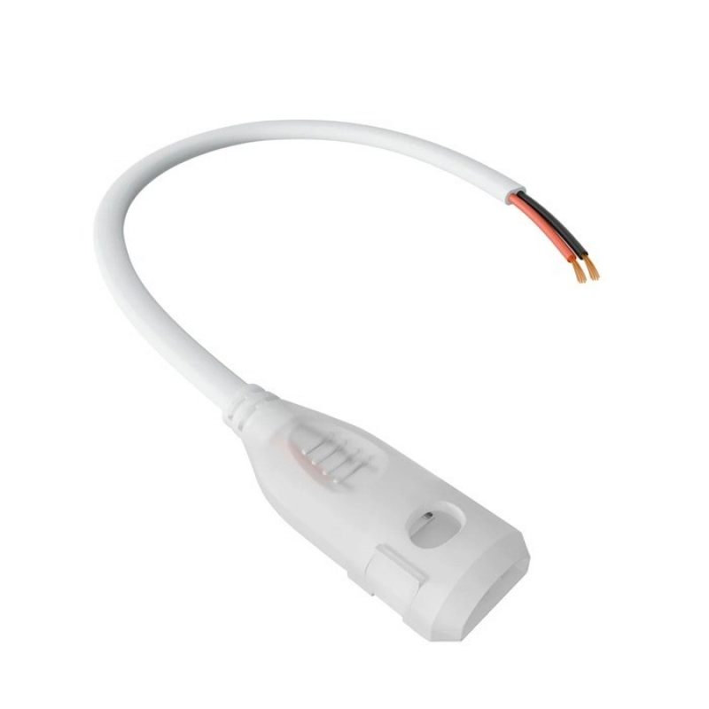 ЗАХРАНВАЩ КАБЕЛ С КОНЕКТОР ЗА STRIP LED 220V COB МОДЕЛИ (5541120-5541130-5541140) 5541149 VITO LED ленти профили и аксесоари