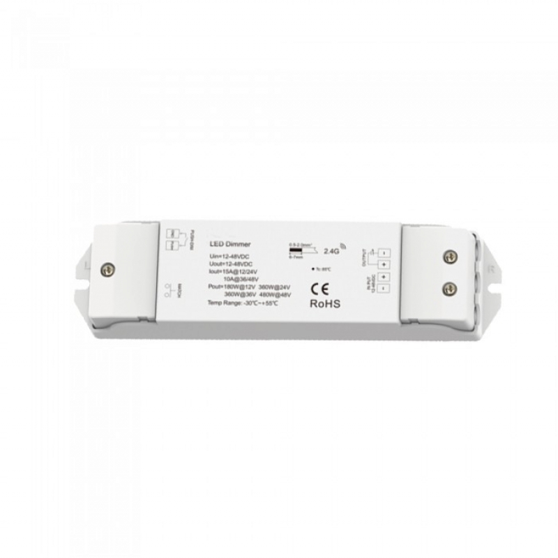 ДИМИРУЕМ КОНТРОЛЕР MAESTRO-6 RF + PUSH DIM 1xCH 12V-48VDC IP20 6210210 VITO LED ленти профили и аксесоари