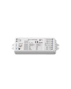 ДИМИРУЕМ КОНТРОЛЕР MAESTRO-9 RF + TUYA WIFI 5xCH 12V-24VDC IP20 6210240 VITO LED ленти профили и аксесоари