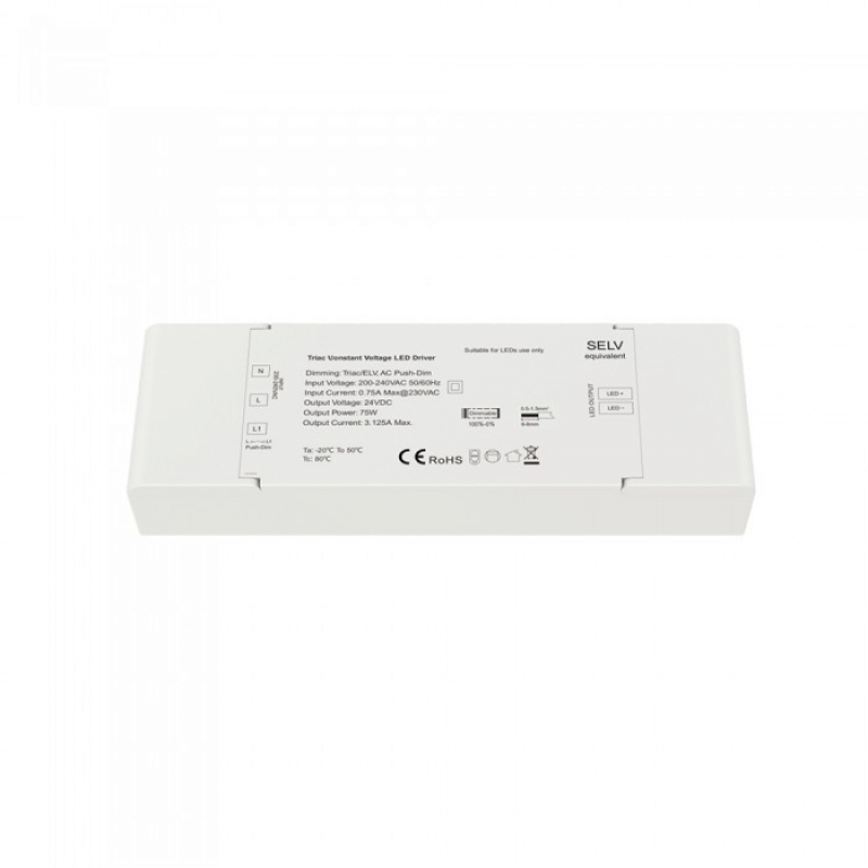 ДИМИРУЕМ ДРАЙВЕР ЗА ПОСТОЯННО НАПРЕЖЕНИЕ TRIAC MAESTRO-13 24VDC MAX.75W IP20 6210280 VITO ДИМИРУЕМ ДРАЙВЕР ЗА ПОСТОЯННО НАПРЕЖЕНИЕ TRIAC MAESTRO-13 24VDC MAX.75W IP20 6210280 VITO LED ленти профили и аксесоари