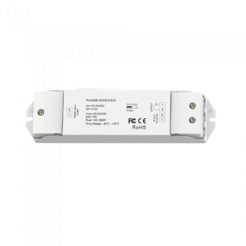СИГНАЛЕН МОДУЛ С 4 КАНАЛА MAESTRO-12 PWM 4xCH 12–36VDC 3kV IP20 6210270 VITO LED ленти профили и аксесоари