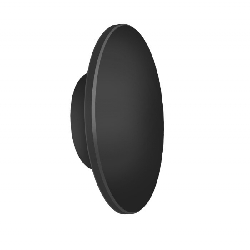 LED ОСВЕТИТЕЛ ЗА СТЕНА PUNTO 9W 3CCT (3000K/4200K/6500K) 1080 lm IP65 12×5 cm ЧЕРЕН 3401080 VITO LED осветление
