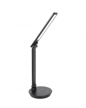 HOME&OFFICE LED DESK LAMP MEGATRON 5W 3CCT(3500K/5000K/6500K) 300Lm BLACK STEPLESS-DIM 5V-USB 5301700 VITO LED осветление