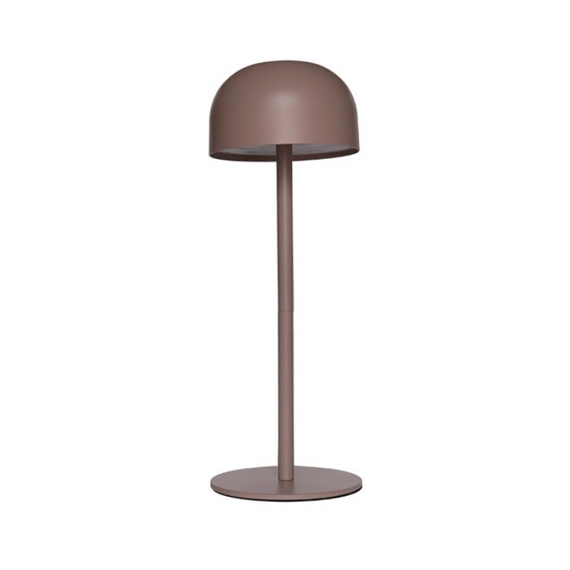 ПРЕЗАРЕЖДАЕМА НАСТОЛНА ЛАМПА iNARI 3W 3000K РОЗОВА 3XDIM 5V-USB LI-ION БАТЕРИЯ IP44 5301810 VITO LED осветление