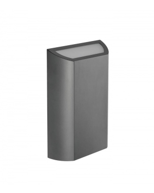 ФАСАДНА LED ЛАМПА ADRIA-UD2 8W 3CCT (3000K/4000K/6500K) 360 lm UP&DOWN IP65 220x113x51 мм АНТРАЦИТ 3230561 VITO LED осветление
