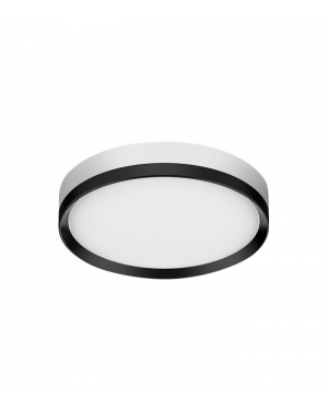 LED ОСВЕТИТЕЛНО ТЯЛО PLUTO 24W 3CCT (3000K/4000K/6500K) 2640 lm Ø220×38 мм IP44 ЧЕРНО 3401280 VITO LED осветление
