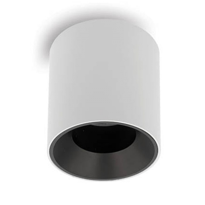СПОТ ОСВЕТИТЕЛНО ТЯЛО ЗА ВЪНШЕН МОНТАЖ OLA S01 GU10 Φ85x81mm БЯЛО & ЧЕРНО 2012630 VITO LED осветление