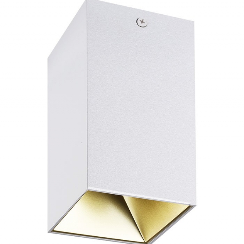 FINO-S GU10 14*8CM WHITE+GOLDEN-REF. SPOT FIXT. 2026960 VITO LED осветление