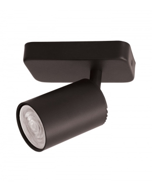 LUGO-1 GU10 BLACK 120x125MM SPOT FIXTURE 2102310 VITO LED осветление