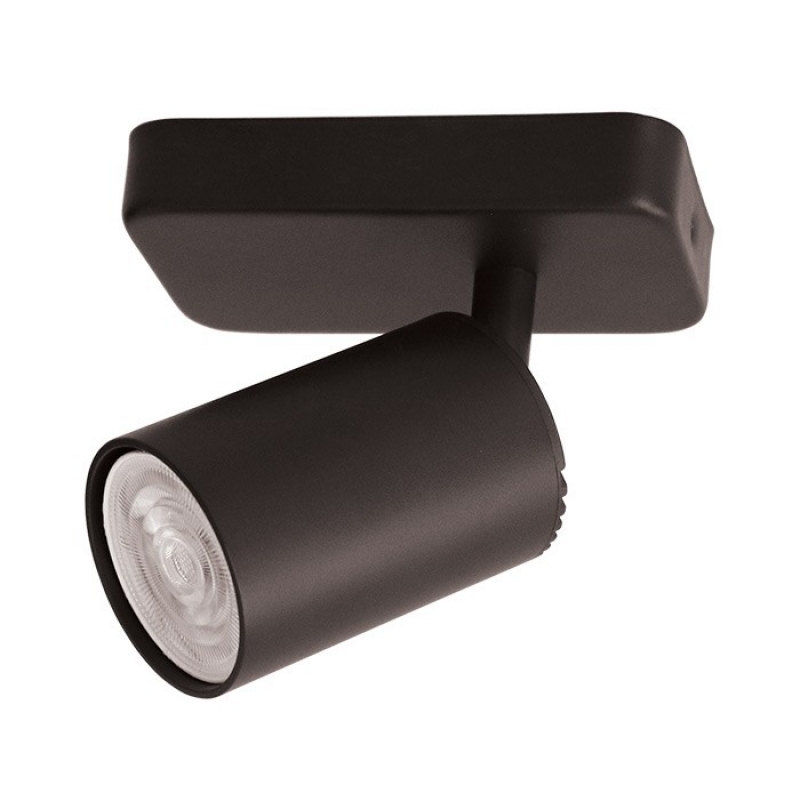 LUGO-1 GU10 BLACK 120x125MM SPOT FIXTURE 2102310 VITO LUGO-1 GU10 BLACK 120x125MM SPOT FIXTURE 2102310 VITO LED осветление