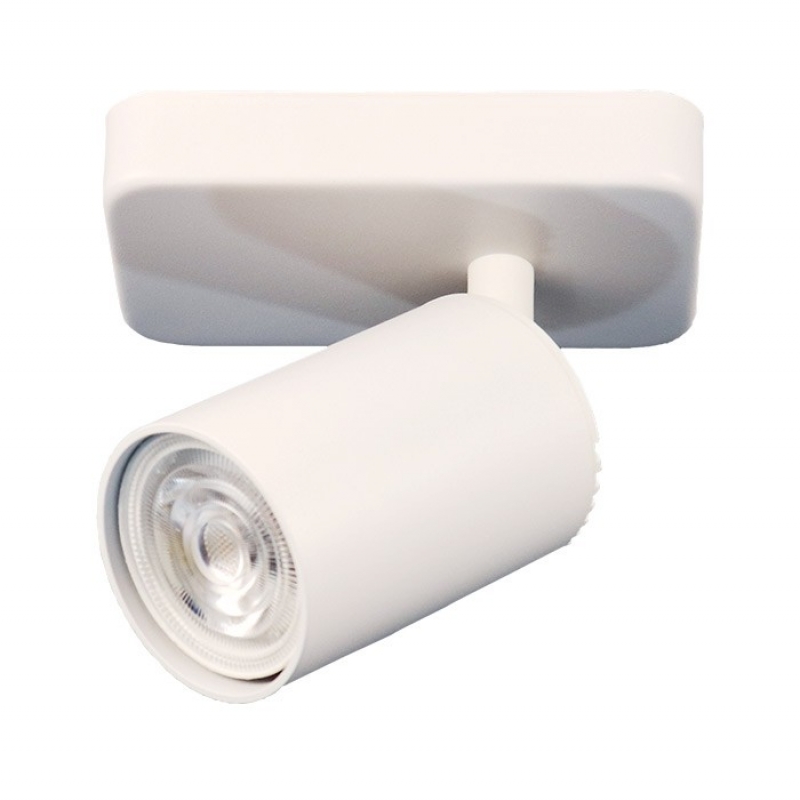 LUGO-1 GU10 WHITE 120x125MM SPOT FIXTURE 2102320 VITO LED осветление